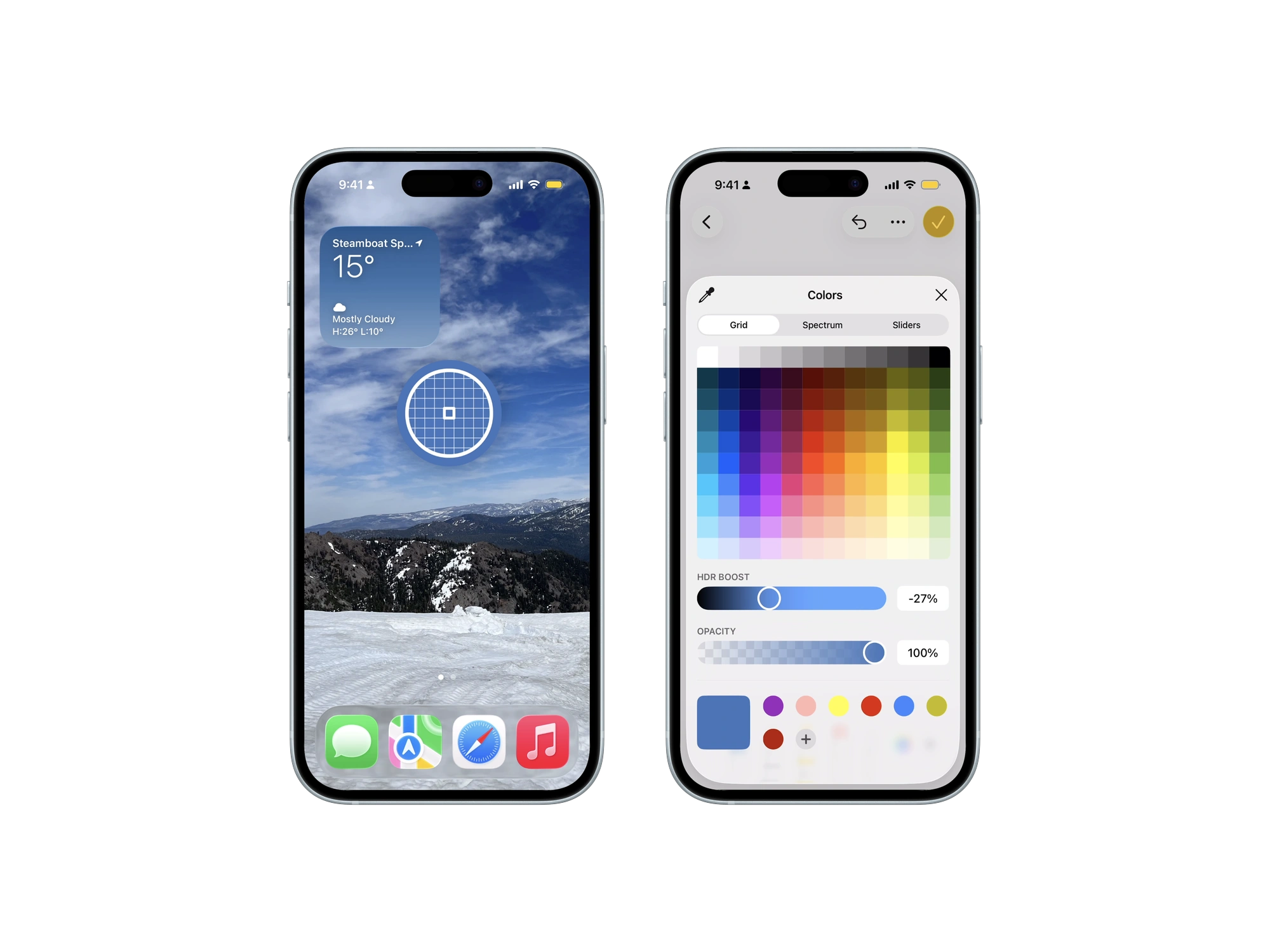 iOS & iPadOS System Color Picker