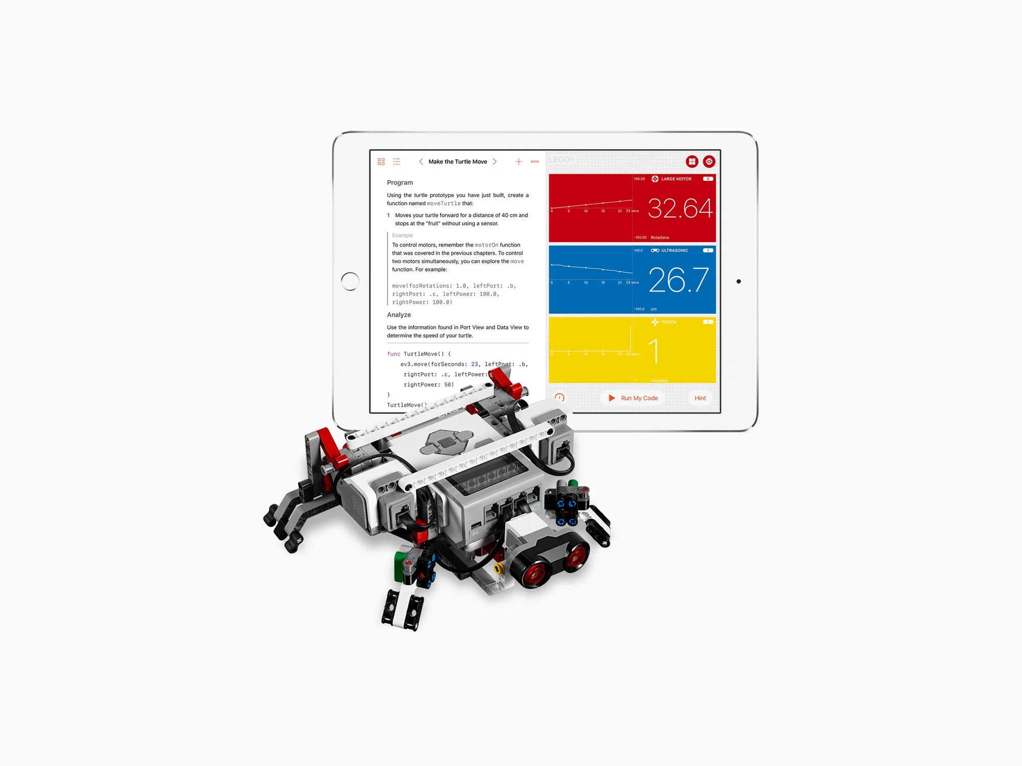 Swift Playgrounds + Robots